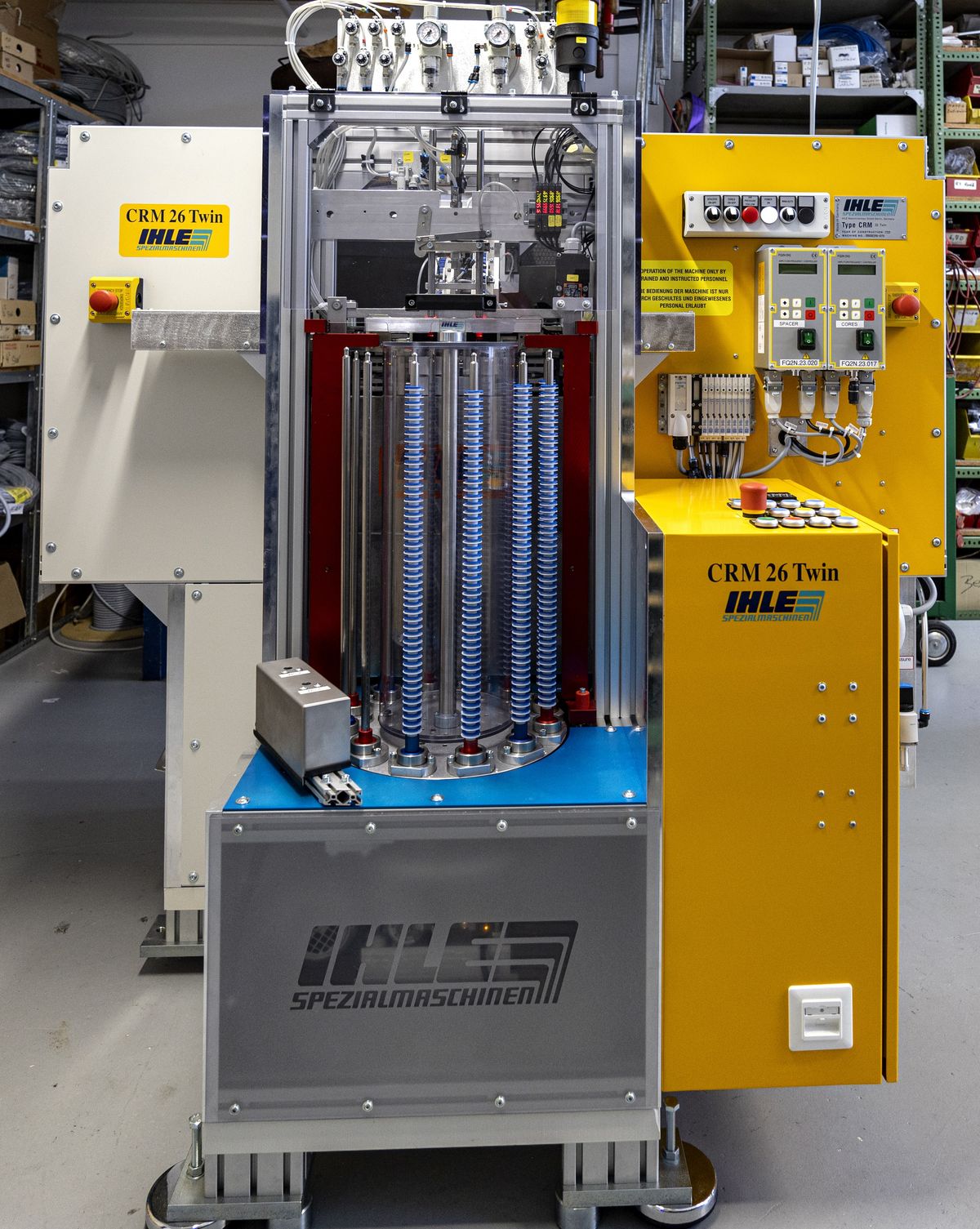 CRM 26 TWIN Wickelwellenfüllmaschine